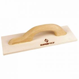 Opzetspaan SUPER PROF hout 400x150 mm Abachi greep