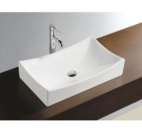 Slide Opzetwastafel 65 x 39,5 cm Wit