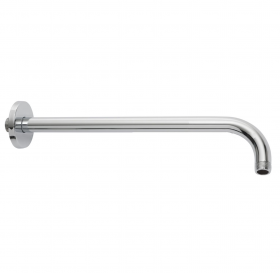 Wiesbaden luxe douche-arm rond muurbevestiging 35cm chroom