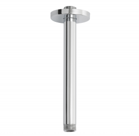 Wiesbaden Luxe douche-arm rond plafondbevestiging 20cm chroom