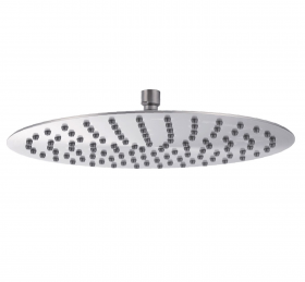 Wiesbaden UFO Luxe hoofddouche rond 300mm Ultra plat RVS