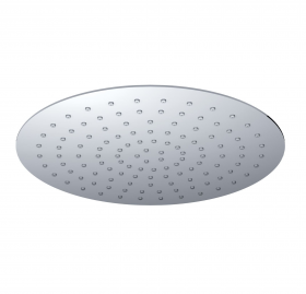 Wiesbaden UFO Luxe hoofddouche rond 300mm Ultra plat chroom