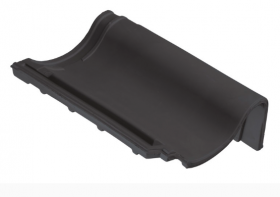 Monier OVH206 Gevelpan Rechts - Blauw Gesmoord