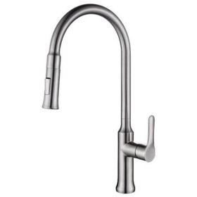 Wiesbaden Oxford Keukenkraan met Uittrekbare Handdouche RVS