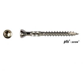 PFS Hardhoutschroeven Verzonken Kop Torx * 5x60 Rvs / Inox C2 (T-25) - 200 stuks