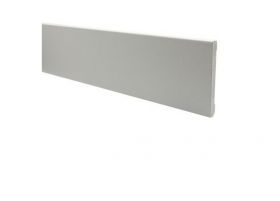 Grenen plint afgelakt 9010 FSC 12 x 120 mm 480 cm - per 2 stuks