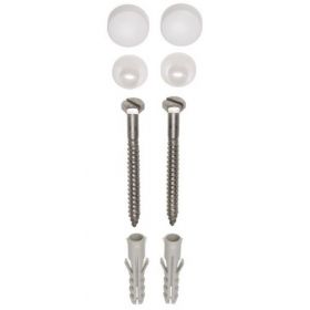 Riko Potschroefset 6X70 Rvs 6K met Plug Wit