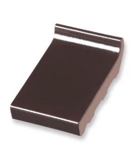 Raamdorpel Verglaasd - Donker Bruin (21,5cm)