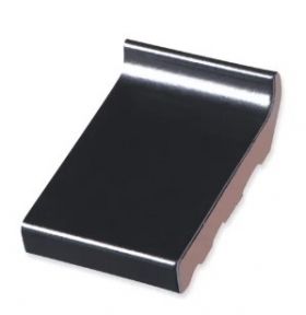 Raamdorpel Verglaasd - Zwart (10,5cm)