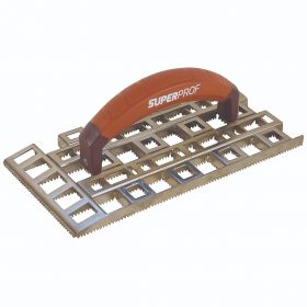 Rabatschaaf SUPER PROF 280x140x15mm getand RVS