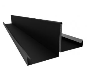 Quickgoot Prefab verholen goot renovatieprofiel Aluminium + EPDM 1 meter