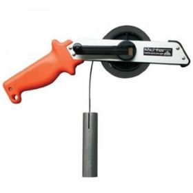 Richter peillint met witte stalen band en lood-F - 30 m