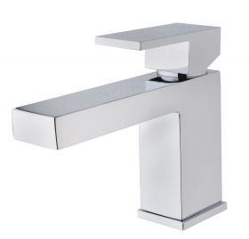 Wiesbaden Rombo wastafelmengkraan + klikwaste chroom