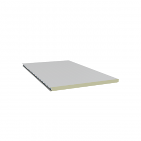 Scheidingswand FALK 1170 WZ | FALK Gebroken Wit | 60 mm | 8000 mm
