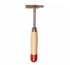 Schraper model Huisje - staal - houten steel - professioneel - per stuk