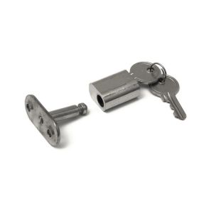 Slot voor raamuitzetter vernikkeld gelijksluitend