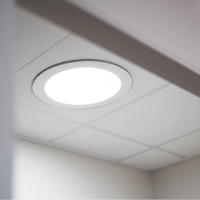 Solatube diameter 25cm Plafondplaat rond opbouw wit binnenzijde