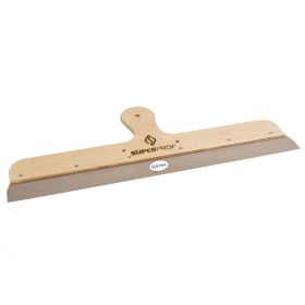 Spackmes SUPER PROF 400 mm RVS houten greep