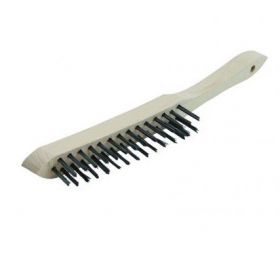 Staalborstel SUPER PROF 2-rij
