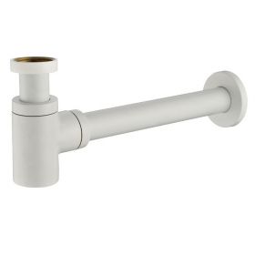 Wiesbaden Star luxe sifon laag 11/4'' | Mat-wit