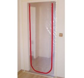 STOFSTOP afsluitfolie met rits 2.5 x 1.1 meter