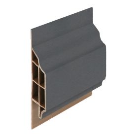 Trim/kraal sierlijst klassiek Kwartsgrijs - Classic (met houtnerf) 600 cm