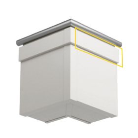 Trim/kraal sierlijst modern 600 cm