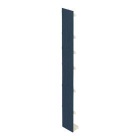 Tussenstuk 350mm Keralit dakrand Staalblauw - Classic (met houtnerf)