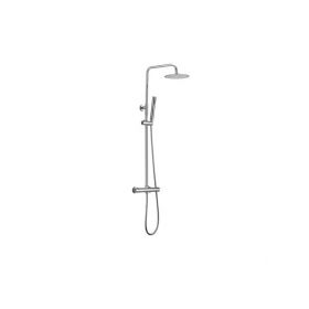 Twenty eco thermostatische regendoucheset opbouw vierkant chroom