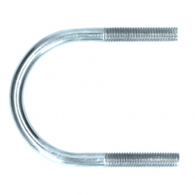 U-beugel Diameter 4" xM10 Verzinkt (124/155/50mm) | 50 stuks