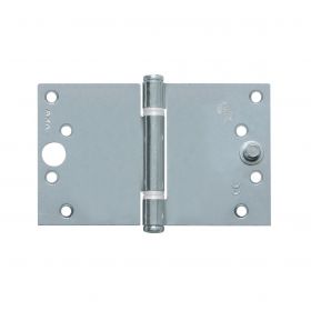 Veiligheids-kantelaafscharnier 89x150mm met losse in kunststof gelagerde - pen en ingebouwde dievenklauw en SKG*** keurmerk