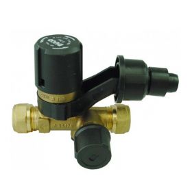 Duco Inlaatcombinatie 15mm Knel 8 Bar