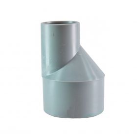 PVC Verloopstuk Excentrisch spie/mof 125 x 50 (INFORMEER NAAR DE LEVERTIJD)