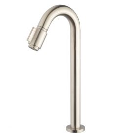 Victoria luxe fonteinkraan XL 1/2'' geborsteld staal