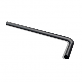 Vloerbuis 75 x 22 x 3,2 cm gunmetal