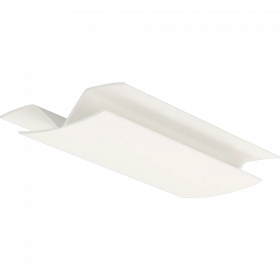 Vouwhoekverbindingsprofiel 10mm Verkeerswit