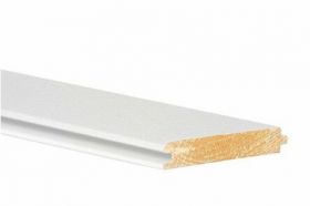 Vuren B zichtwerk hout Velling 22x125 mm 270 cm geschaafd gevingerlast gegrond PEFC