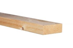 Vuren C Geschaafd - 75x200mm (nettomaat 70x195mm) (450cm)