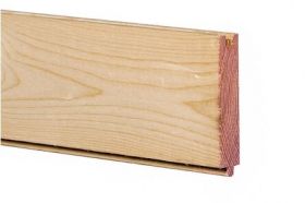 Vuren hout C geschaafd geploegd 32 x 125 mm 450 cm PEFC