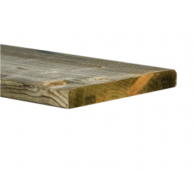 Vuren C Geschaafd Druk Geïmpregneerd - 22x150mm (480cm) (nettomaat 18x145mm)