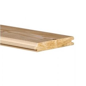 Vuren B zichtwerk Vellingdelen 22x125 mm 390 cm geschaafd geploegd PEFC