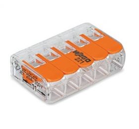 Wago Lasklem 5-voudig tot 4mm2