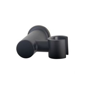 Wandhanddouchehouder kantelbaar mat zwart