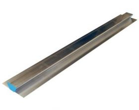 Wandrij SUPER PROF aluminium dubbel h-profiel. lengte 100 cm