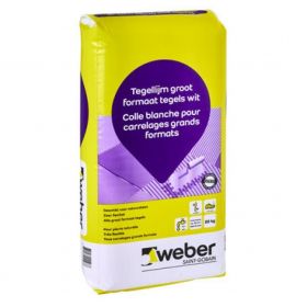 Weber Beamix Tegellijm grootformaat tegels 4kg wit