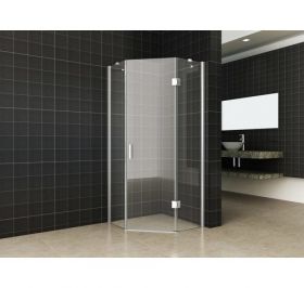 Wiesbaden Pentagon 5-hoek douchecabine 8mm NANO 900x900x2000