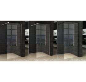 Wiesbaden Slim glasplaat helder 600x2000 8mm nano