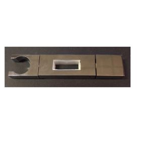 Wiesbaden los glijstukje tbv 29.3841 glijstangset vierkant chroom