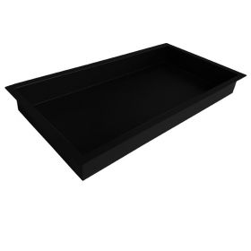 Wiesbaden inbouwnis 30x60x10cm | Mat-zwart