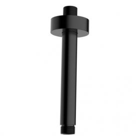 Wiesbaden luxe douche-arm rond plafondbevestiging 30cm mat-zwart